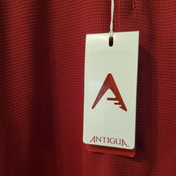 BNWT NCAA Arkansas Razorbacks Cardinal/White Polo Shirt- XXL - Picture 3 of 9